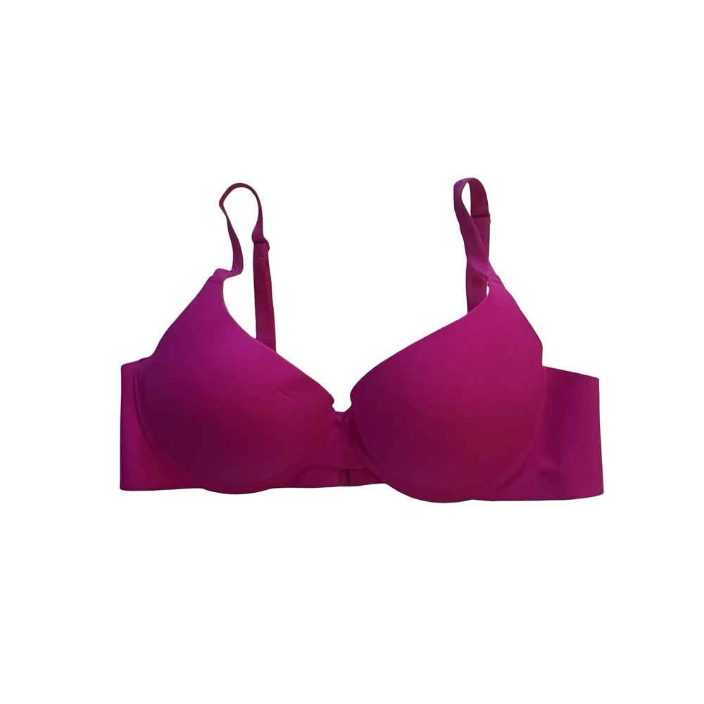 Juicy Couture Women's Size 36C Hot Pink Push Up‎ Bra Adjustable Underwire Padded